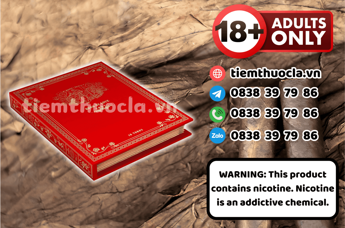 Cigar Romeo Y Julieta Book Of Love - Hộp 10 điếu